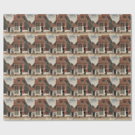 ザリトル通りバイヨハネス・フェルメール ラッピングペーパー