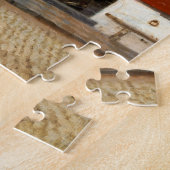 ザリトル通り、デルフトの家並み ジグソーパズル (側面)