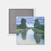 ザリバーアットベルヴィルバイフェリックス・バロットンファインアート マグネット (正面/裏面)