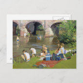 ザリバーウィズプールでピクニック ポストカード (正面/裏面)