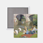 ザリバーウィズプールでピクニック マグネット (正面/裏面)