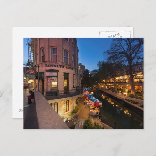 ザリバーウォークアットデュスクインダウンタウンサンアントニオ2 ポストカード (正面/裏面)