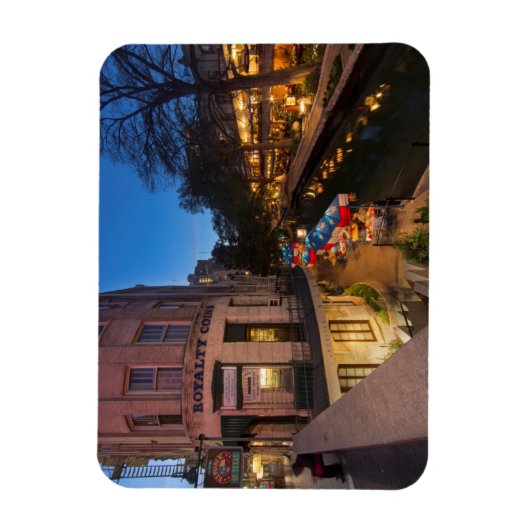 ザリバーウォークアットデュスクインダウンタウンサンアントニオ2 マグネット (縦)