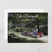 ザリバーウォークサンアントニオ、テキサス州葉書 ポストカード (正面/裏面)