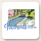 ザリバーウォーク、サンアントニオ、テキサス州 コースター (正面)