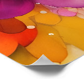 ザリバーオッター |デジカラフルタル絵画ズ ポスター (角)