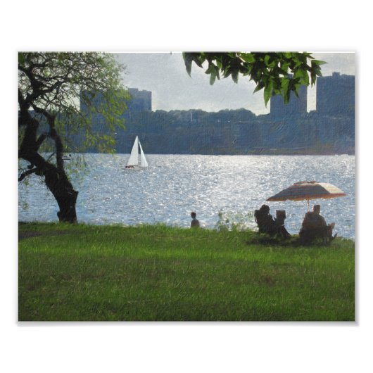 ザリバーオンザウォームサマー夕べ フォトプリント            (正面)