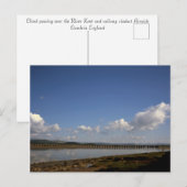 ザリバーケントアットアーンサイドクンブリアイングランド ポストカード (正面/裏面)