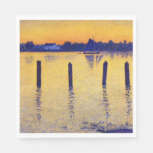 ザリバーシェルト（ベルギー） スタンダードランチョンナプキン (正面)