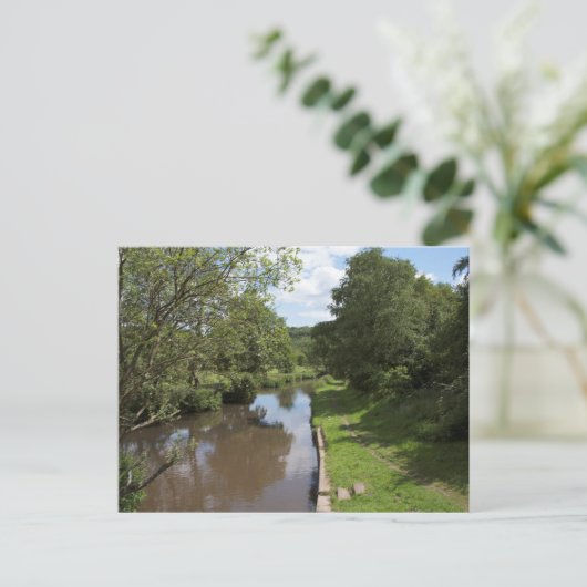 ザリバーチャーネットチェドトン（犬）スタッフォード ポストカード (スタンド正面)