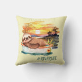 ザリバーライフスロース |かわいい クッション (裏面)