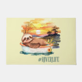 ザリバーライフスロース |夏のおもしろい ドアマット (正面)