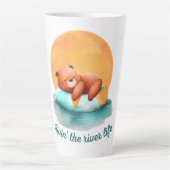 ザリバーライフベア |かわいいラテマグカップ カフェラテマグ (正面)