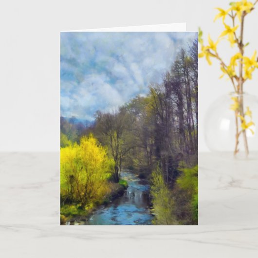 ザリバー カード (黄色い花)