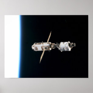 ザリャアンドユニティ型枠国際的宇宙駅 ポスター