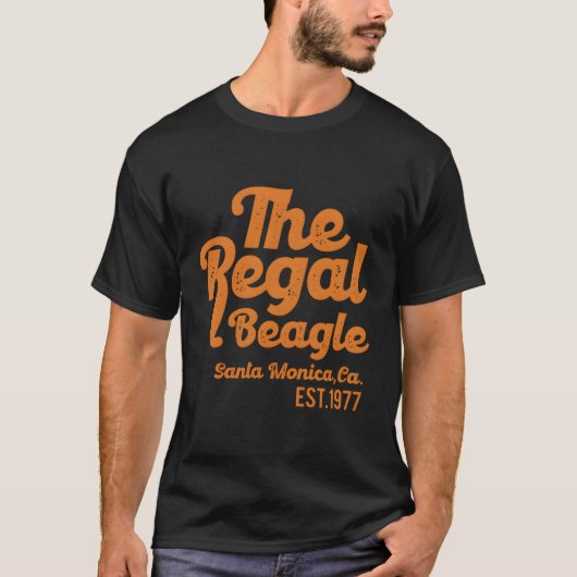 ザリーガルビーグルサンタモニカ70年代80年代シットコム Tシャツ (正面)