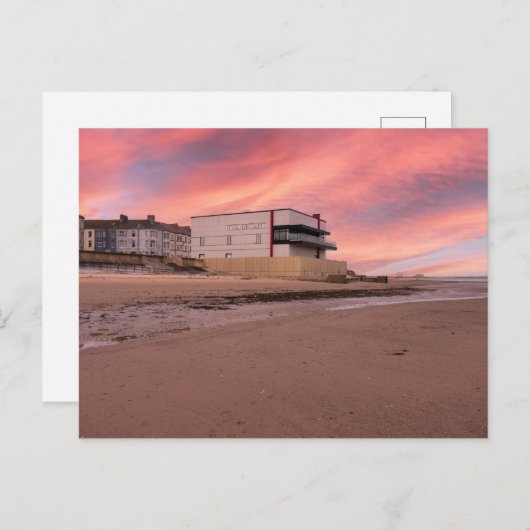 ザリージェントシネマ、レッドカー ポストカード (正面/裏面)