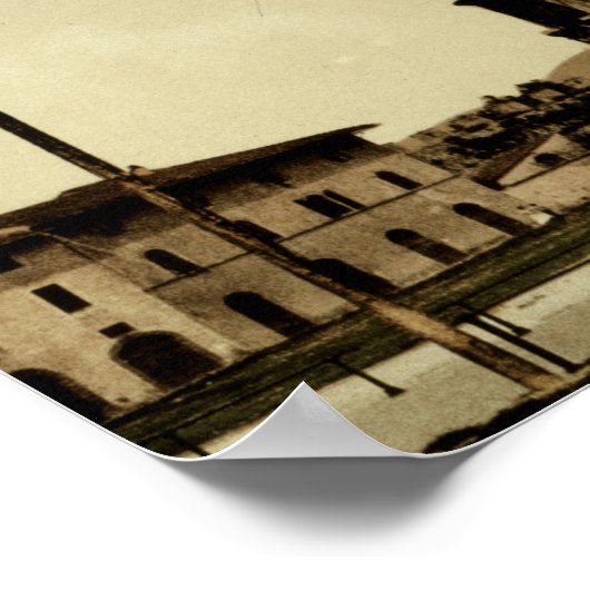 ザリーニングタワーピサイタリア ポスター (角)