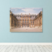 ザルイ13世の中庭、または大理石 キャンバスプリント (インサイチュ (ウッドフロア))