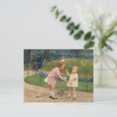 ザルクセンブルク庭園 | ビクトル・ガブリエル・ギルバート ポストカード (スタンド正面)