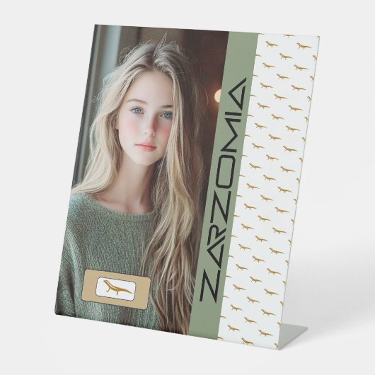 ザルゾンミアペデスタルサイン 台座サイン (正面)