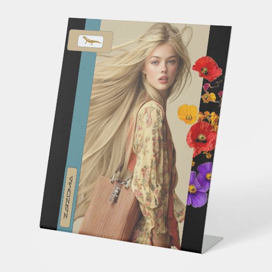 ザルゾンミアペデスタルサイン 台座サイン (正面)