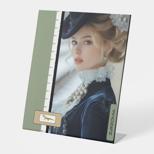 ザルゾンミアペデスタルサイン 台座サイン (正面)