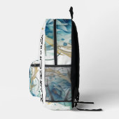 ザルゾンミ プリントバックパック (右)