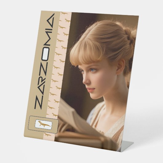 ザルゾンミ 台座サイン (正面)