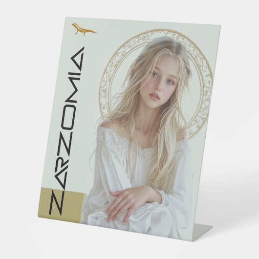 ザルゾンミ 台座サイン (正面)