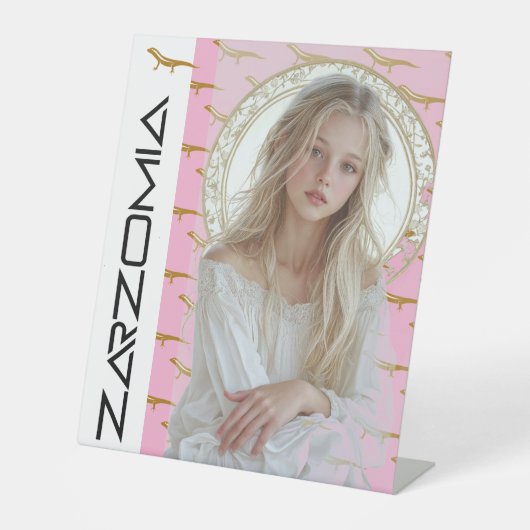 ザルゾンミ 台座サイン (正面)