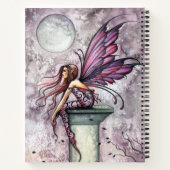 ザルックアウトフェアリーファンタジーアートバイモリー・ハリソン ノートブック (裏面)