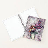 ザルックアウトフェアリーファンタジーアートバイモリー・ハリソン ノートブック (内部)