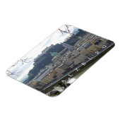 ザルツブルクのパノラマビュー冷蔵庫用マグネット マグネット (左側)