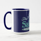 ザルツブルクのマグ-スタイル及び色を選んで下さい マグカップ (左)