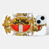 ザルツブルクのヴィンテージコートオブアームズiPhone/iPadケース Case-Mate iPhoneケース (裏面 (横))