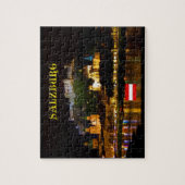 ザルツブルクの城オーストリア-高品質なプロ写真 ジグソーパズル (縦)