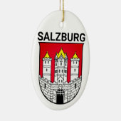 ザルツブルクの紋章 – オーストリア セラミックオーナメント (右)