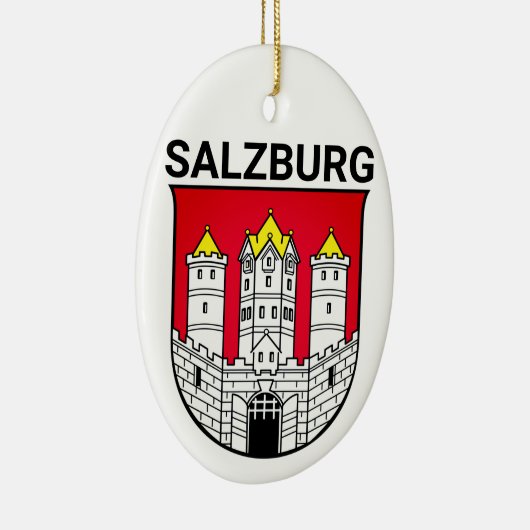 ザルツブルクの紋章 – オーストリア セラミックオーナメント (右)