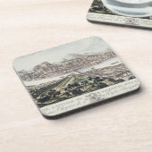 ザルツブルクの首都そして要塞の眺め、 コースター (左側)