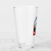 ザルツブルクオーストリアトラベルアートヴィンテージ タンブラーグラス (右)