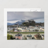 ザルツブルクオーストリアビュー ポストカード (正面/裏面)