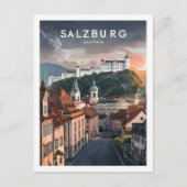 ザルツブルクオーストリアフェスティバルトラベルプレイス ポストカード (正面)