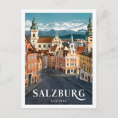 ザルツブルクオーストリアフェスティバルトラベルプレイス ポストカード (正面)