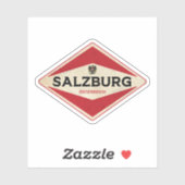 ザルツブルクオーストリアヴィンテージ シール (シート)
