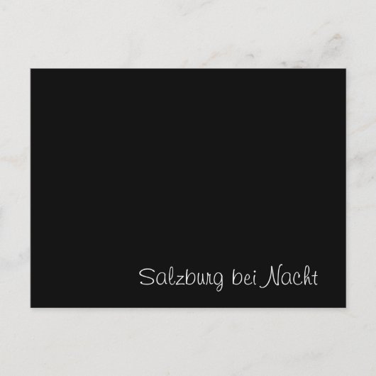 「ザルツブルクベイナクト」おもしろカード ポストカード (正面)