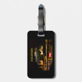 ザルツブルク城オーストリア高品質 – プロ写真 ラゲッジタグ (裏面縦)