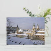 ザルツブルク大聖堂オーストリアホリデーカード シーズンカード (スタンド正面)