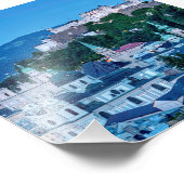 ザルツブルク市，オーストリア フォトプリント            (角)