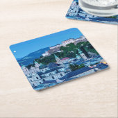 ザルツブルク都市、オーストリア スクエアペーパーコースター (アングル)